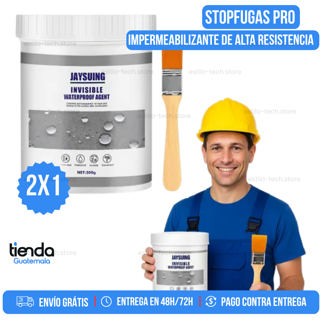 IMPERMEABILIZANTE - StopFugas Pro – Repara y sella al instante + REGALO