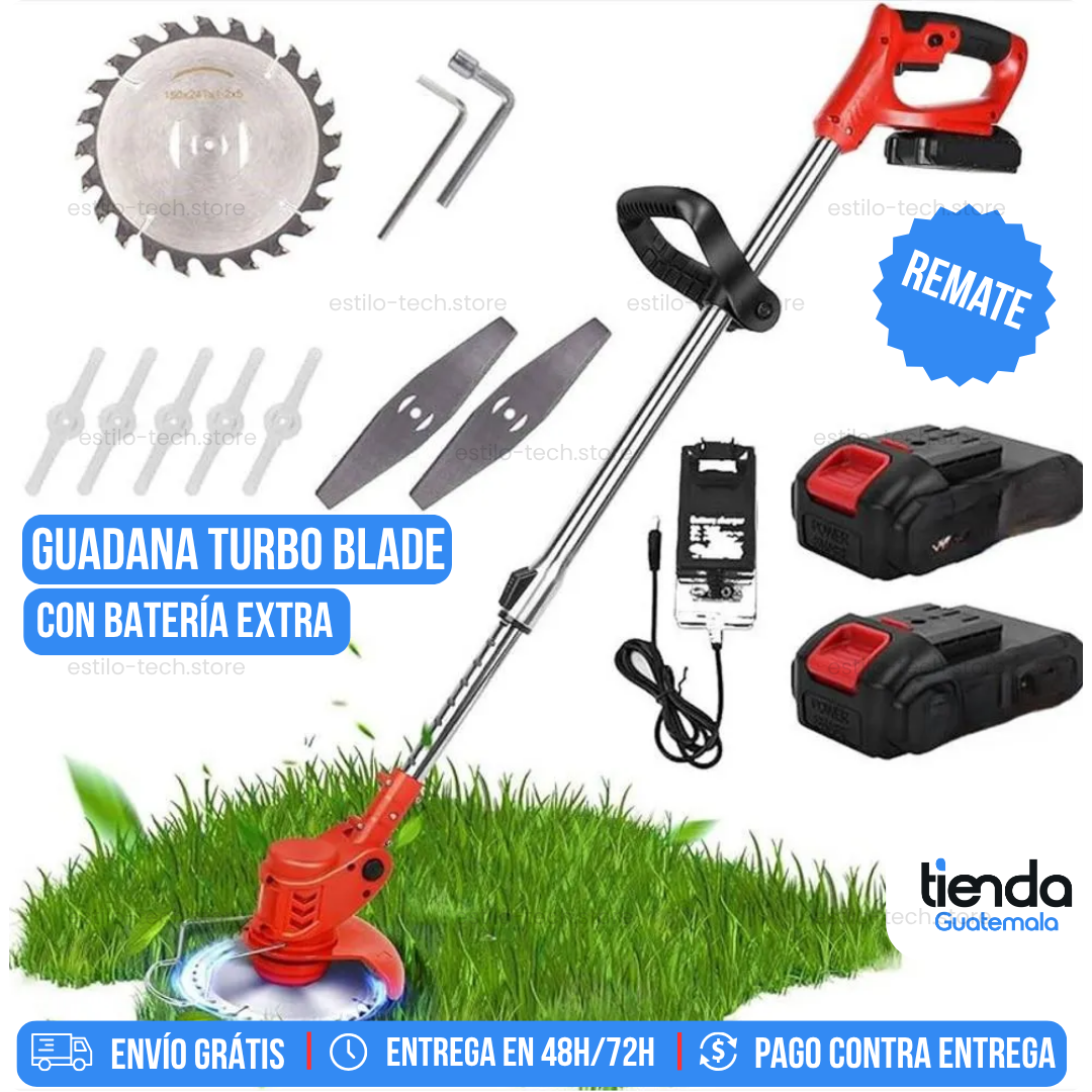 Guadaña TurboBlade™ – con Batería Extra + Regalos