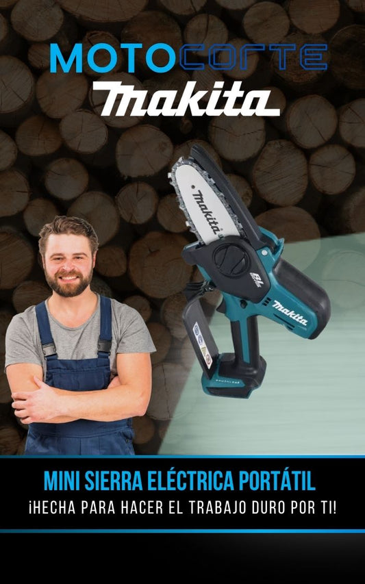 Motosierra Alemana MOTOCORTE Batería Recargable + Accesorios SOLO HOY HASTA 23:59!!!
