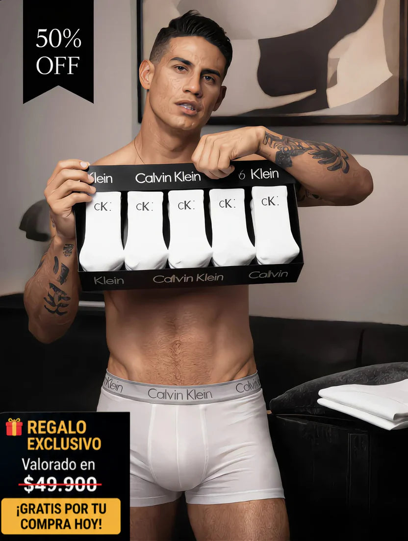 🔥OFERTA BÓXER Calvin Klain X12 - COMPRE 6 Y LLÉVESE 12 + 12 Calcetines🔥