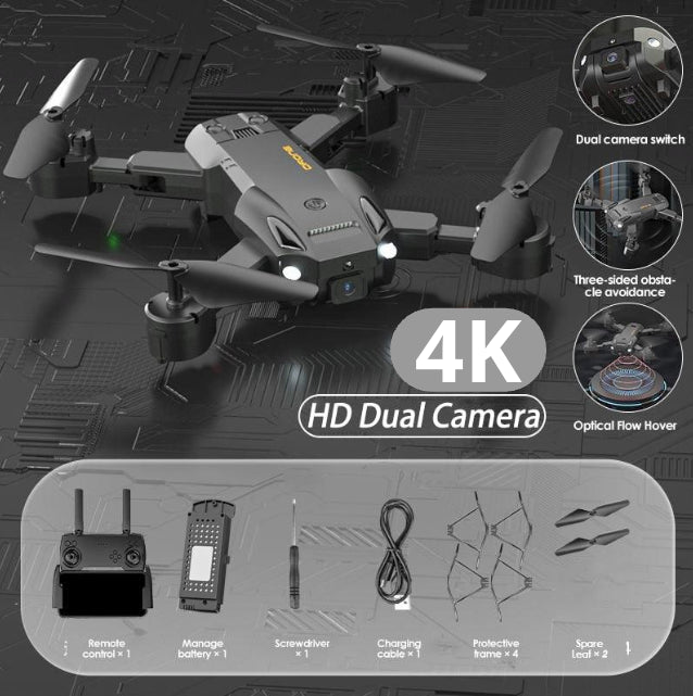 Dron Max Sky Vision 4K + HELICES DE REPUESTO EXTRA