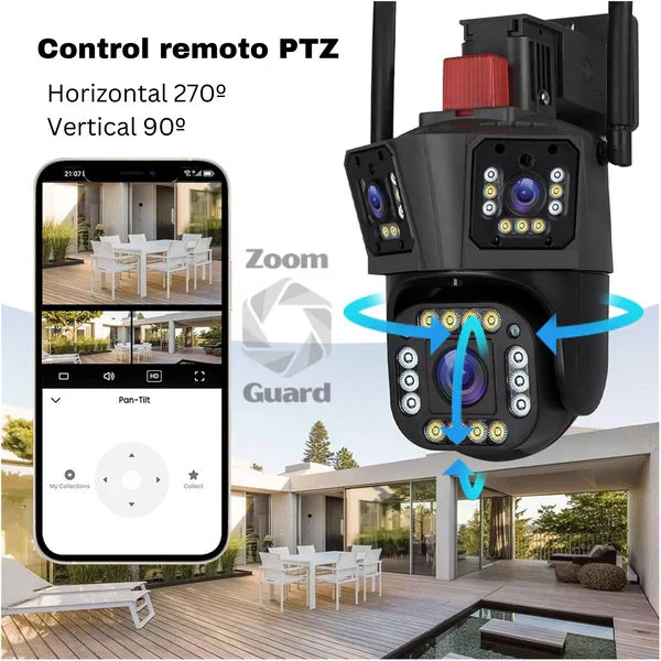 Zoom Guard - Cámara de Seguridad + Memoria ilimitada