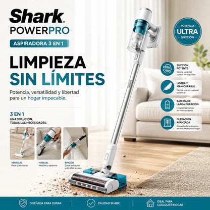 Clean Aqua Serie 3000 - Aspiradora 3 En 1 Blanca Home