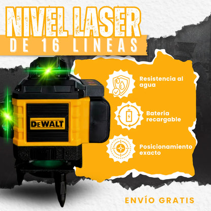 Nivel Laser PRO3 de 16 Lineas DeWalt Compact - DESCUENTO SOLO HOY HASTA 23:59!!!