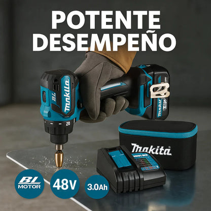 [2X1 OFERTA NAVIDAD] - KIT TALADRO INALÁMBRICO y IMPACTO + 26 ACCESORIOS TT + 2 BATERIAS REGALO