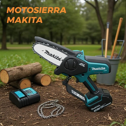 Motosierra Alemana MOTOCORTE Batería Recargable + Accesorios SOLO HOY HASTA 23:59!!!