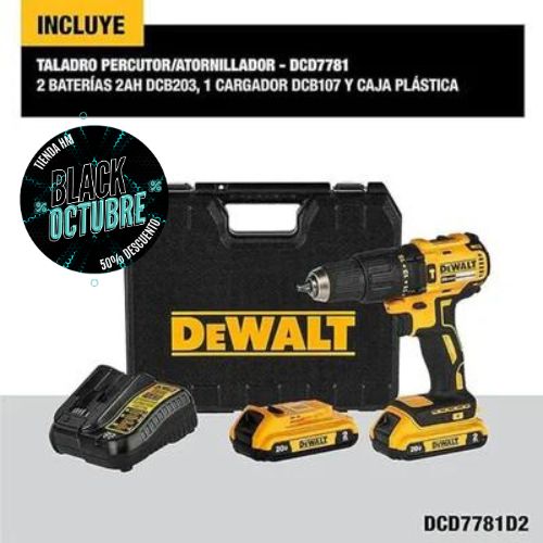 KIT TALADRO INALÁMBRICO + 26 ACCESORIOS + 2 BATERIAS REGALO